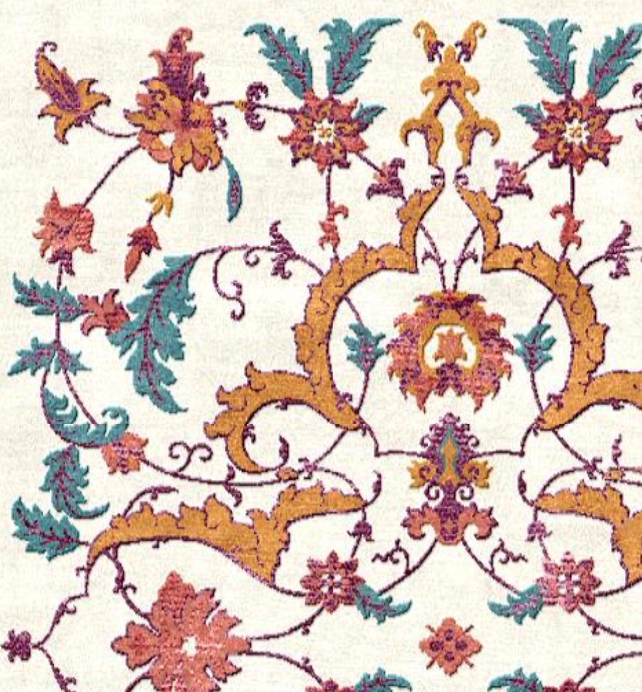 Makalu Nepal Teppich Antique VT332 Handgetuftet im Wunschmaß – Bild 4